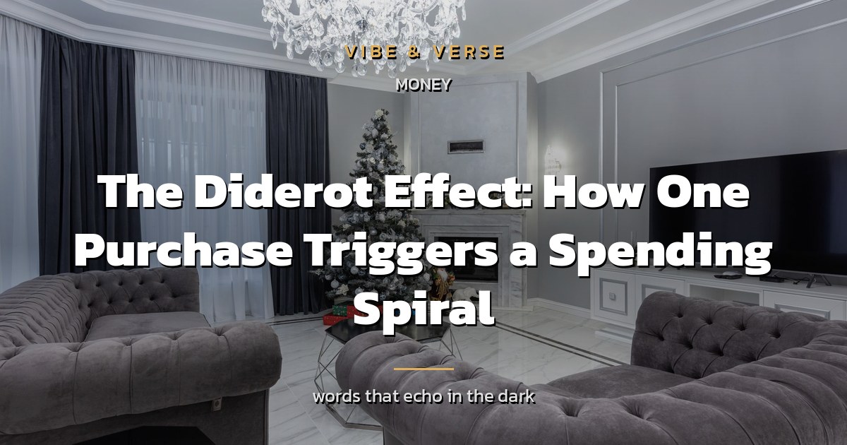 The Diderot Effect: How One Purchase Triggers a Spending Spiral