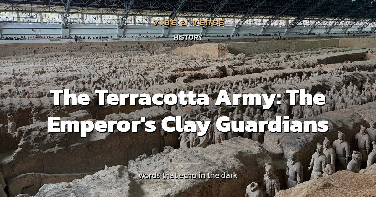 The Terracotta Army: The Emperor's Clay Guardians